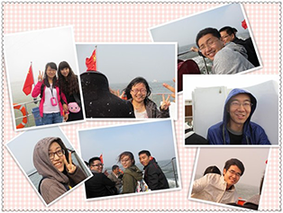 小组同游梁子湖（一）