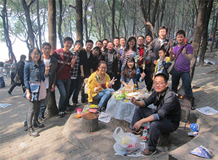 小组森林公园烧烤